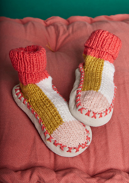 Chaussons colorés - M1164