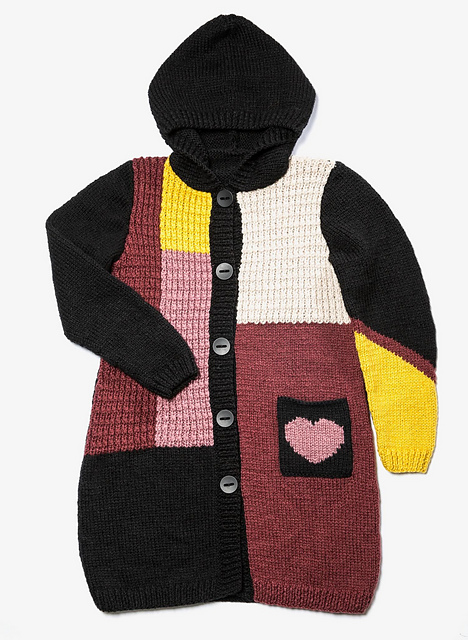 n°04 Manteau à capuche - M0790