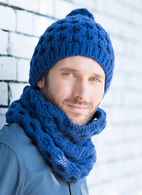 n°12A Snood à alvéoles - M0358