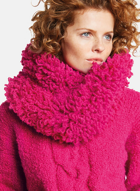 Snood bouclette - M1019