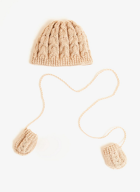 Bonnet et moufles - M1082