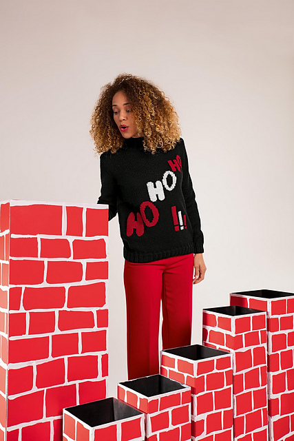 07 Pull col montant - M0084