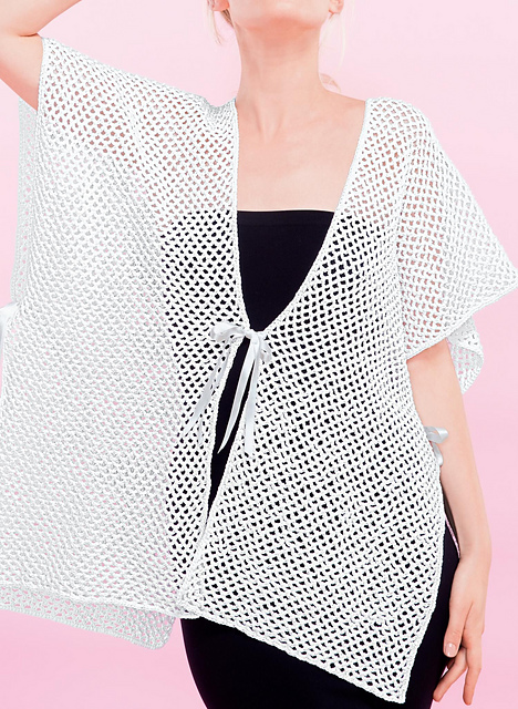 02 Poncho Coton satiné - M2127