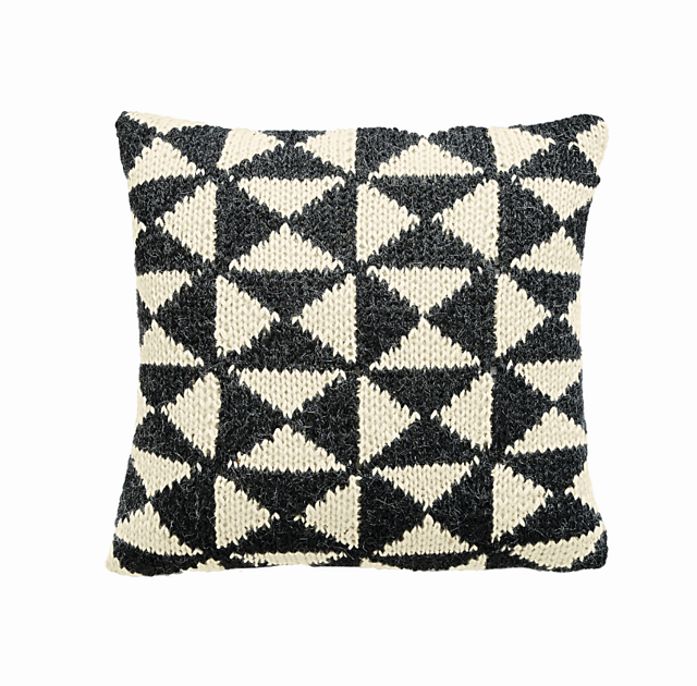 43 Coussin jacquard