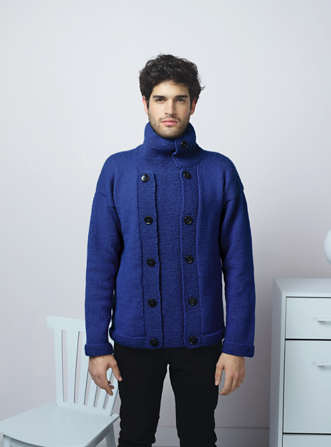14 Le pull "effet gilet"