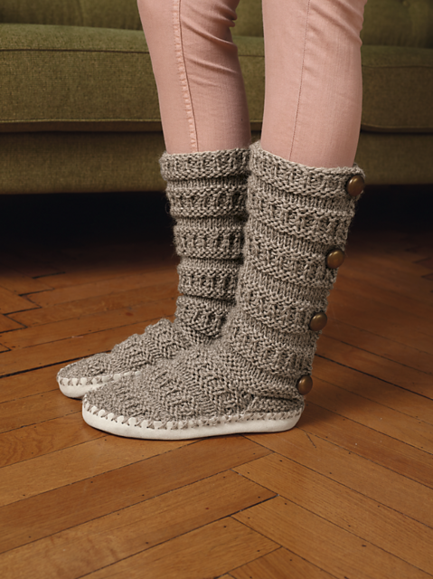 24 Les chaussons bottes