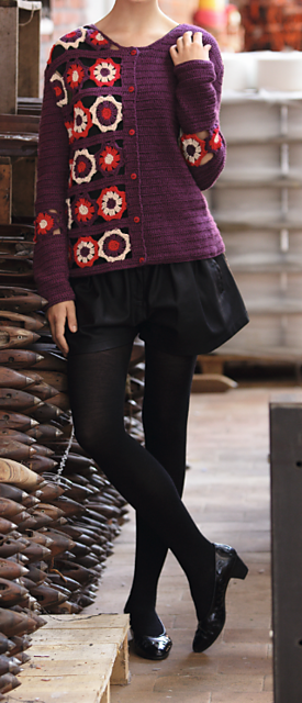 10 Veste au crochet