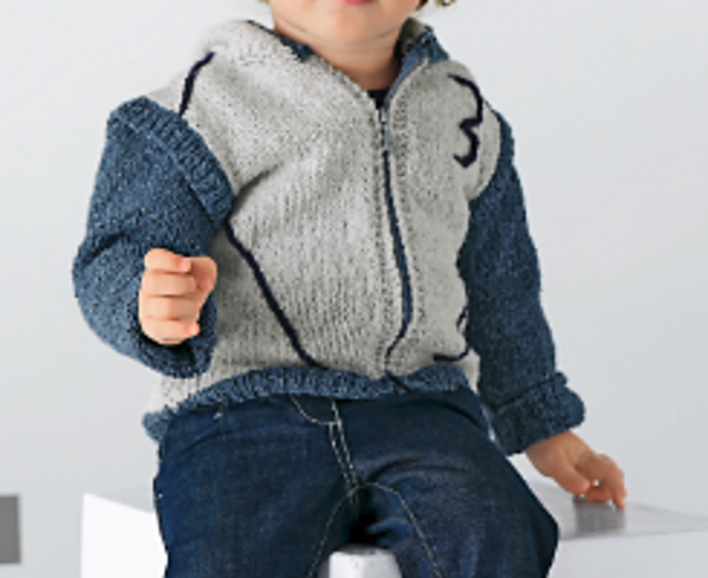 07 Blouson zippé à capuche
