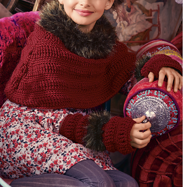 24 Mitaines crochet