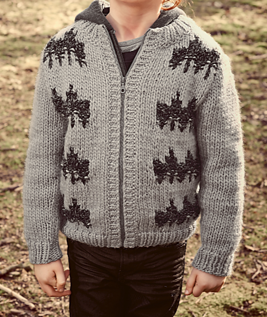 31 Gilet jacquard zippé