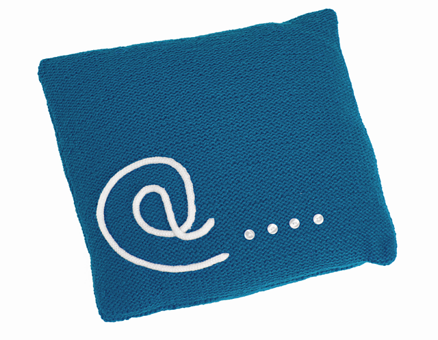 38 Coussin bleu