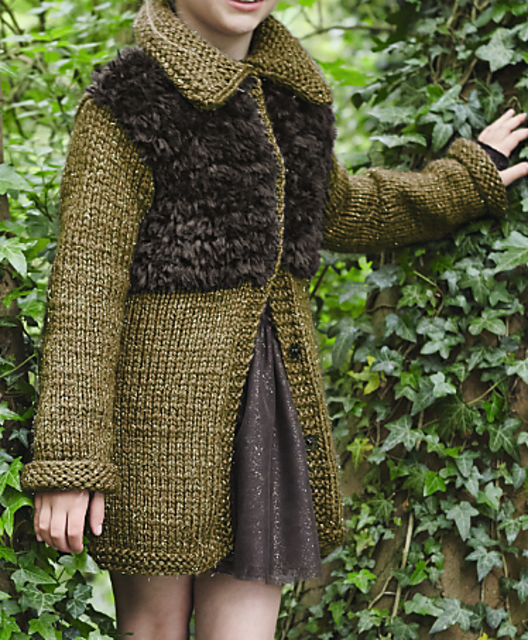20 Manteau plastron fourrure
