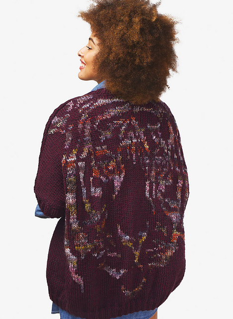 Veste jacquard sans manches - M1908