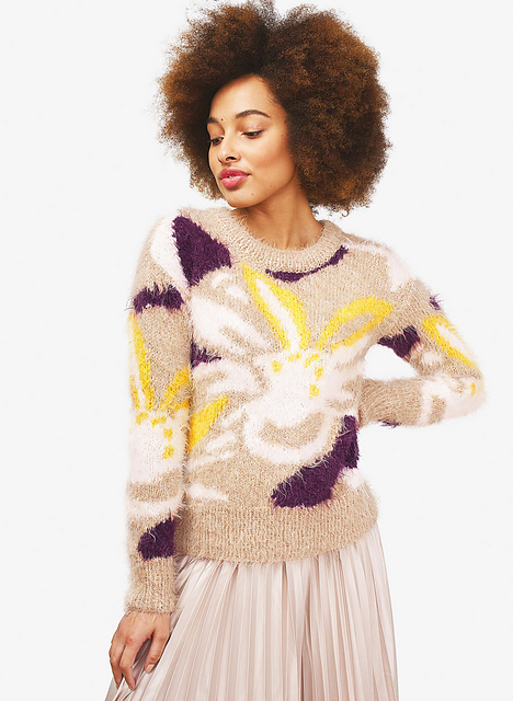 Pull motif jacquard - M1918