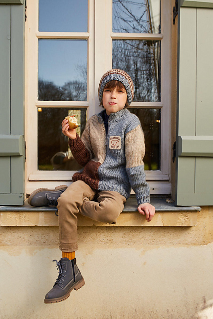 Gilet zippé col montant - M1966