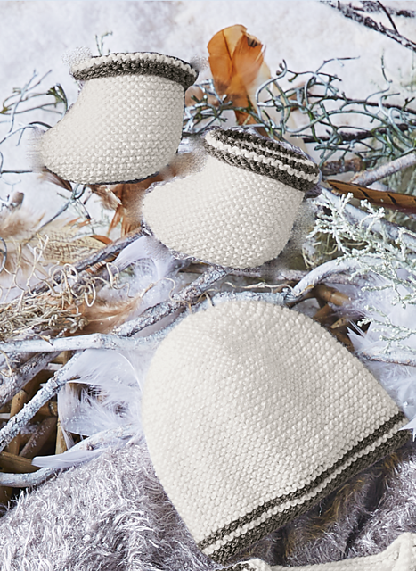 24 Chaussons et Bonnet