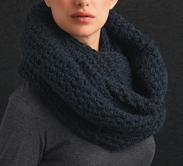 27 Snood au crochet