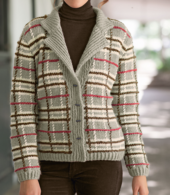 855 Veste tartan