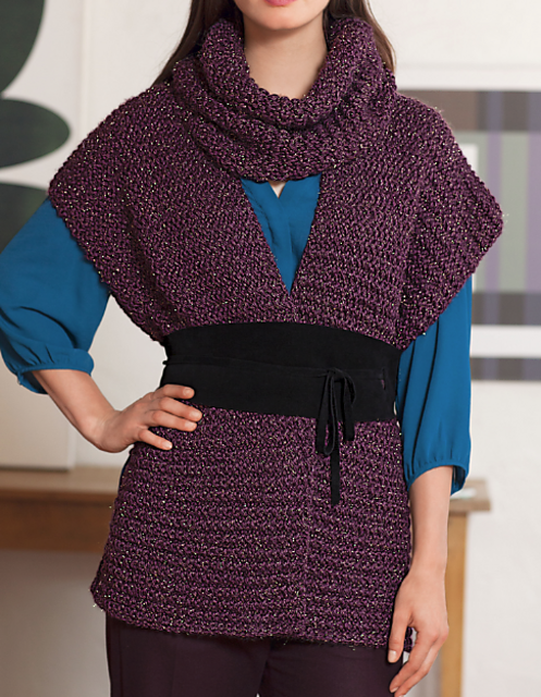 893 Poncho col montant