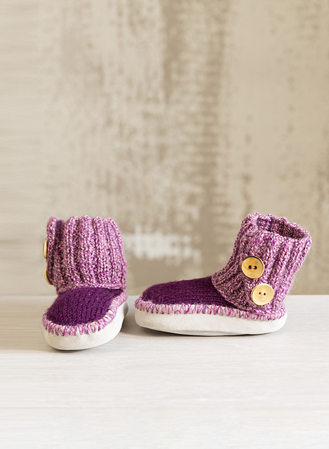 Chaussons enfant bicolores - M2274