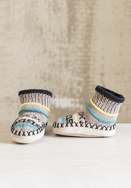 Chaussons jacquard enfant - M2281