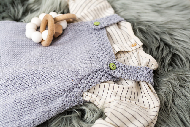 Combishort à bretelles pour bébé - M2523