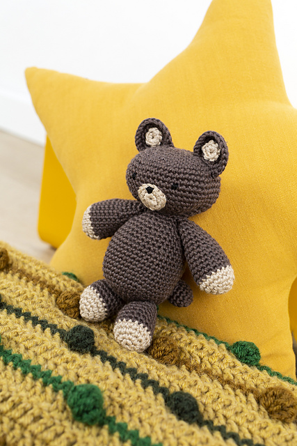Amigurumi tout doux ours - M2525