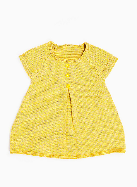 Robe enfant été à pli - M2580
