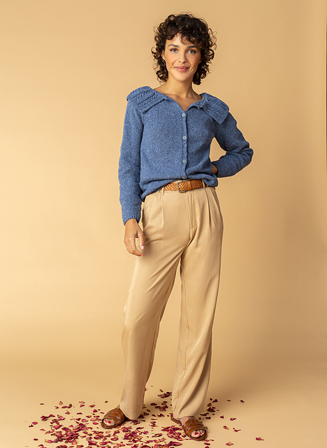 Gilet femme coton recyclé - M2570