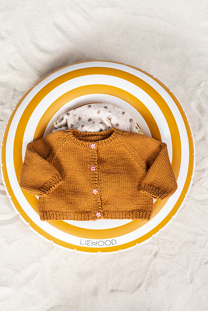 Cardigan bébé coton Cibèle - M2584