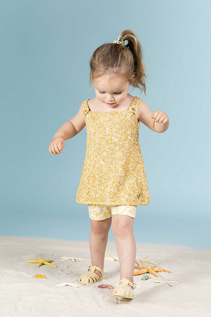 Robe courte bébé Faustine - M2585