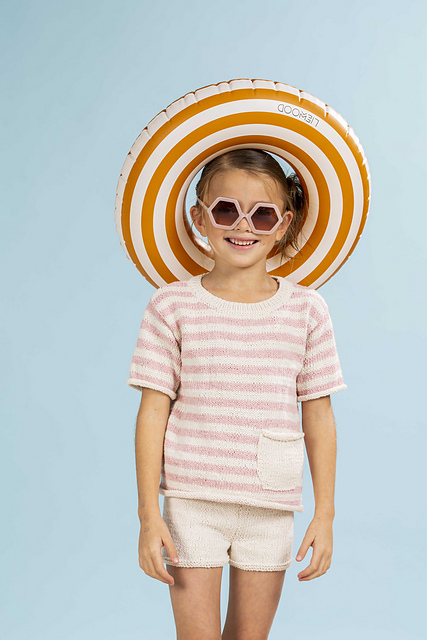 Pull enfant coton recyclé Elsa - M2607