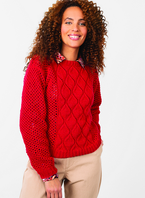 Pull ajouré femme Coline - M2634