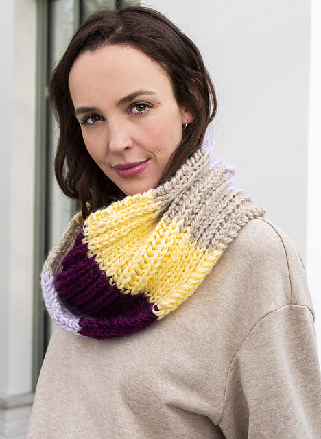 Snood adulte multicolore Adèle - M2644