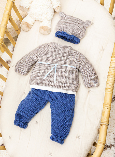 Bonnet à oreilles bébé Ben - M2697