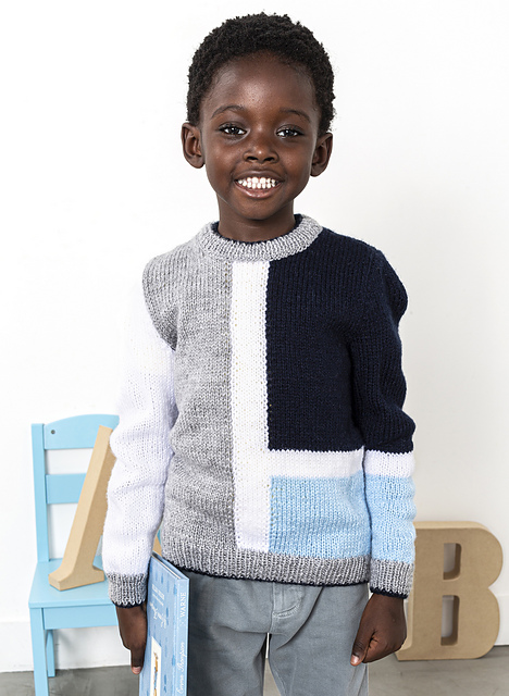 Pull color block Boris - M2737