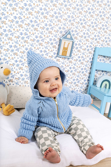 Gilet zippé raglan ajourés - M2865