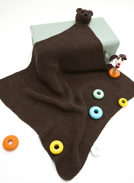 Couverture ourson Charles - M2823