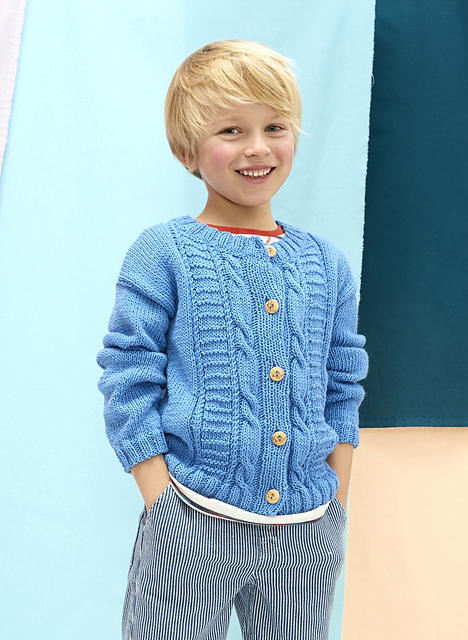 Gilet à torsades Clément - M2902