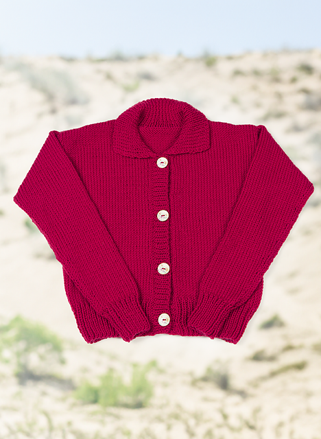 Gilet jersey col polo - M6056