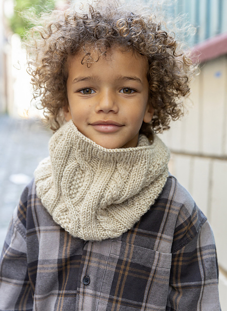 Snood à torsades - M6028