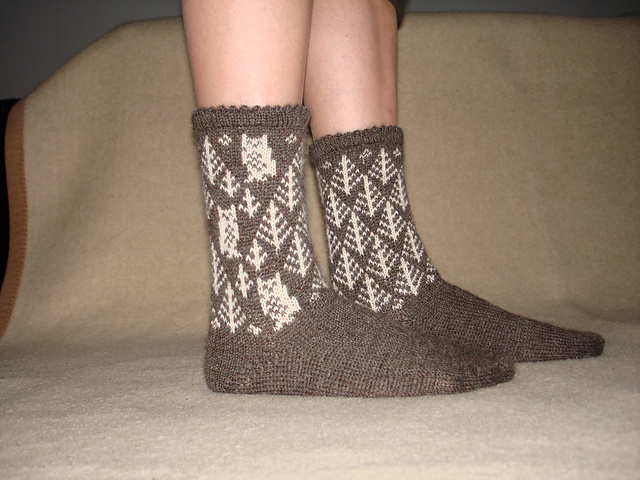 Fair Owl Socks