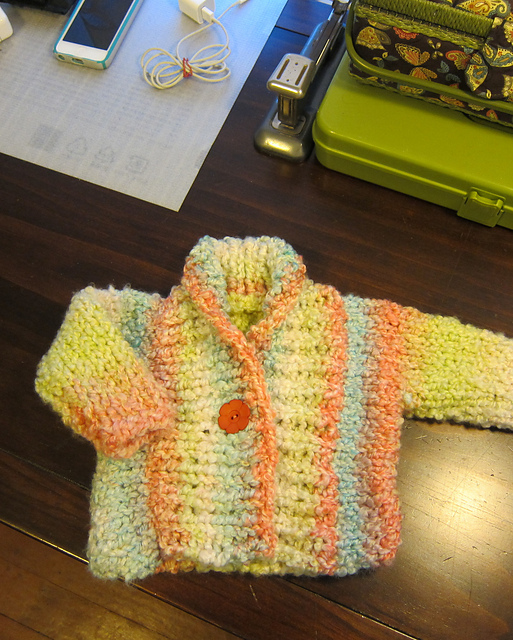 Cuddle up baby cardi