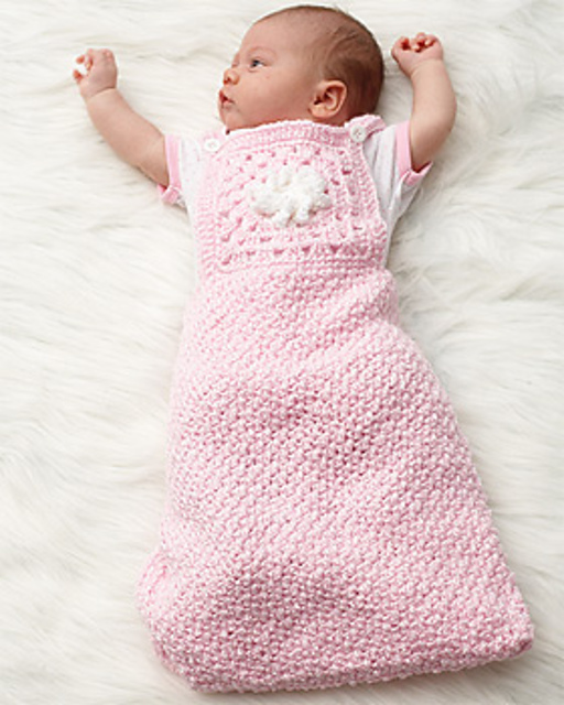 Granny Motif Baby Sack