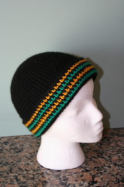 Reversible Herringbone Hat