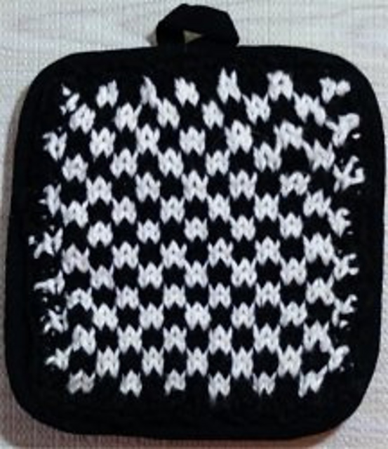 Knit Potholder 02