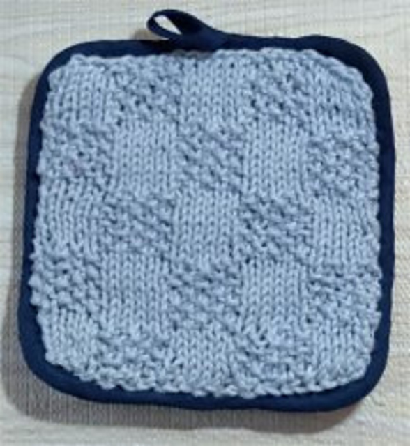 Knit Potholder 04