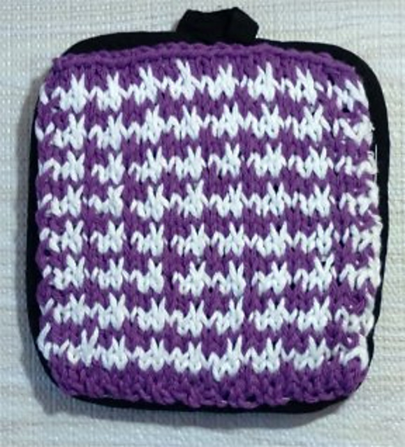 Knit Potholder 05