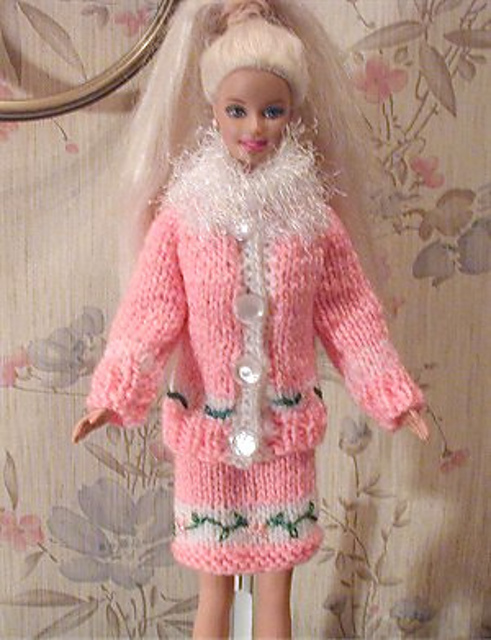 Fashion Doll Cardigan Set