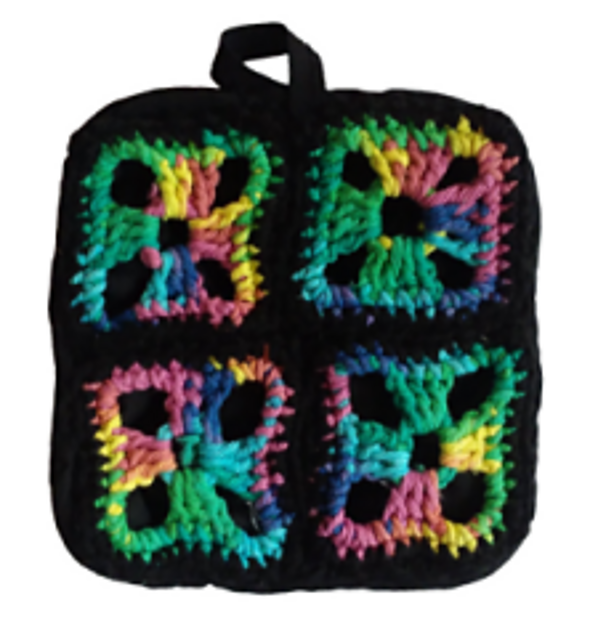Potholder 10 Stained Glass